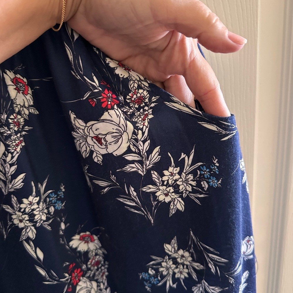 Yathon Blue Floral Sundress - Picture 2 of 5